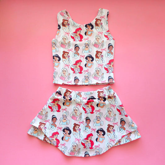 I'm Just a Princess Kids Classic Athletic Two Piece