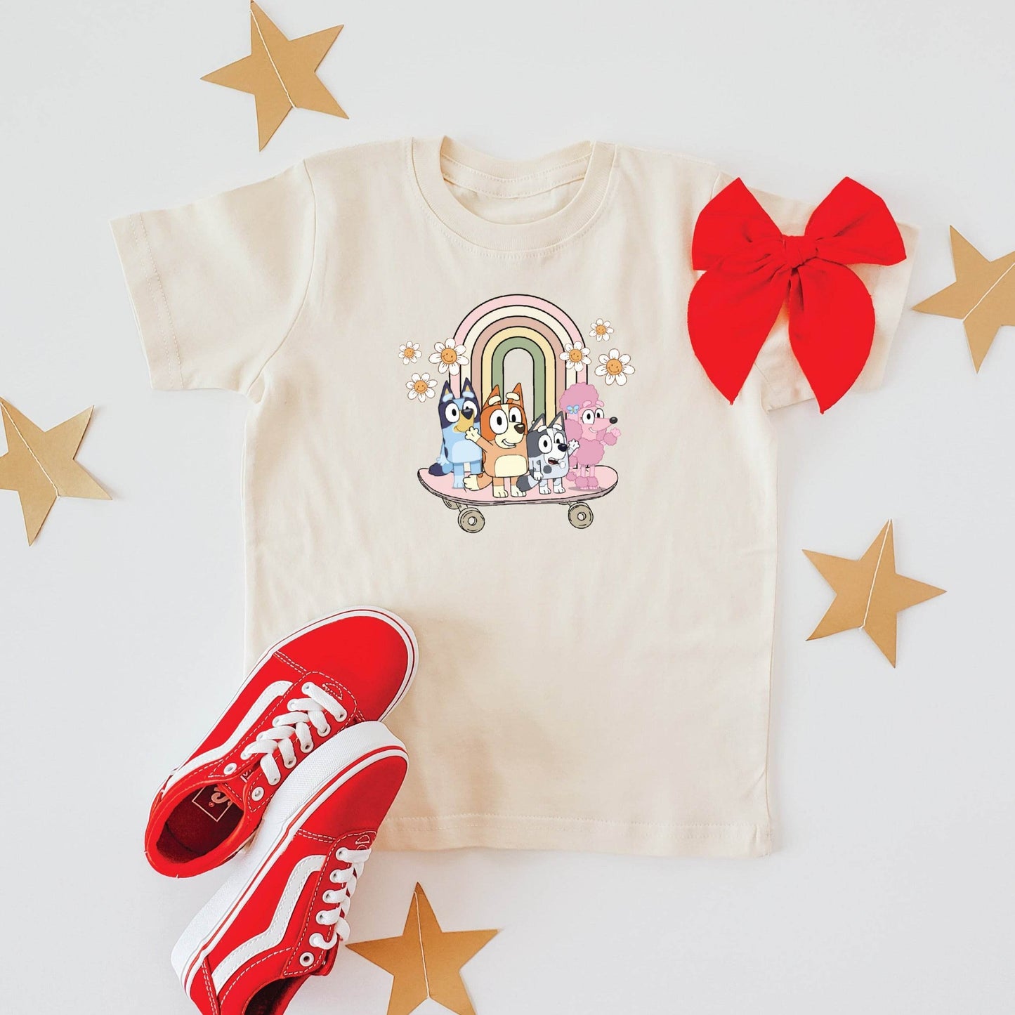 Groovy Skater Dogs T-Shirt featheredbreaths