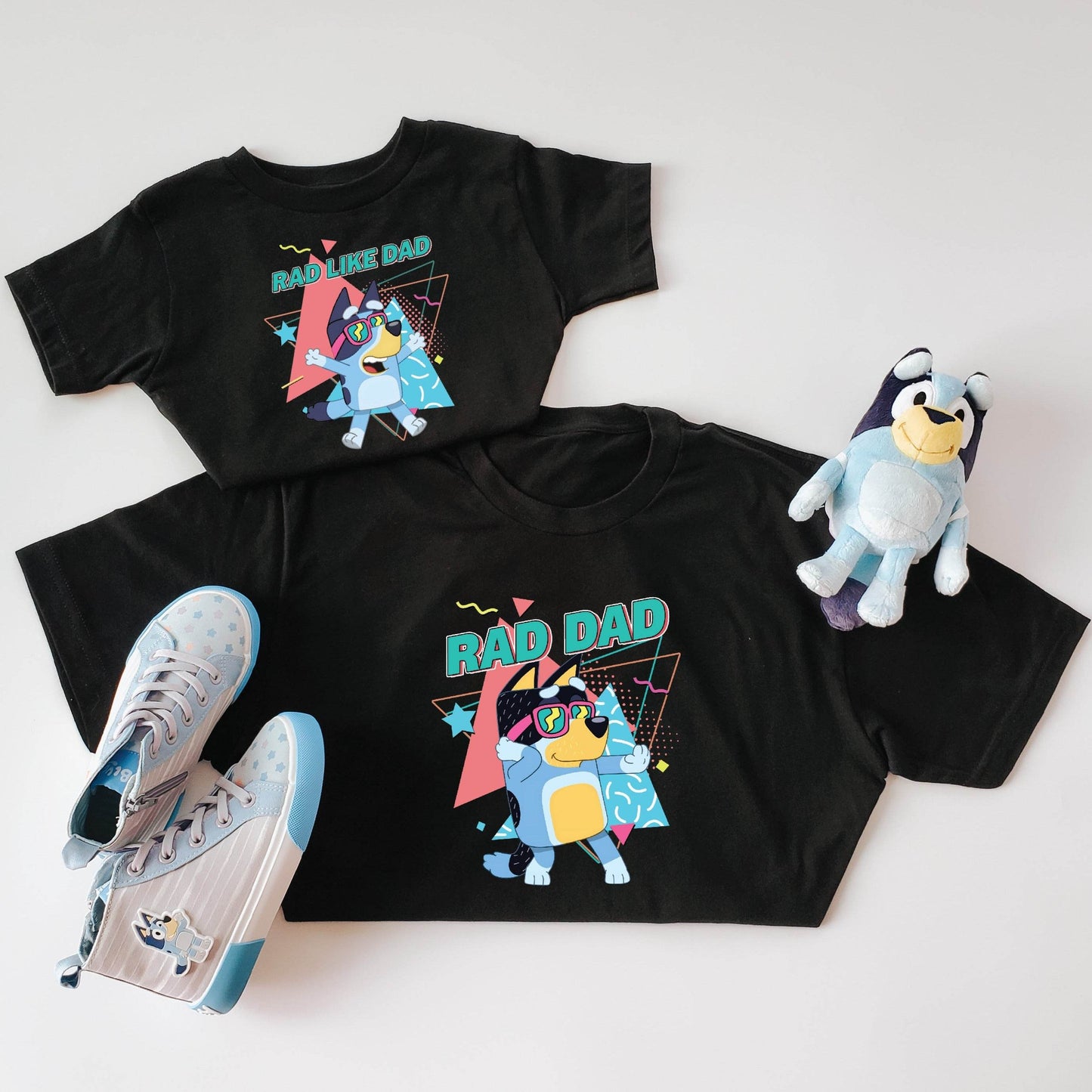 Rad Dad T-Shirt - Perfect for Dads and Sons Who Are Rad Together featheredbreaths