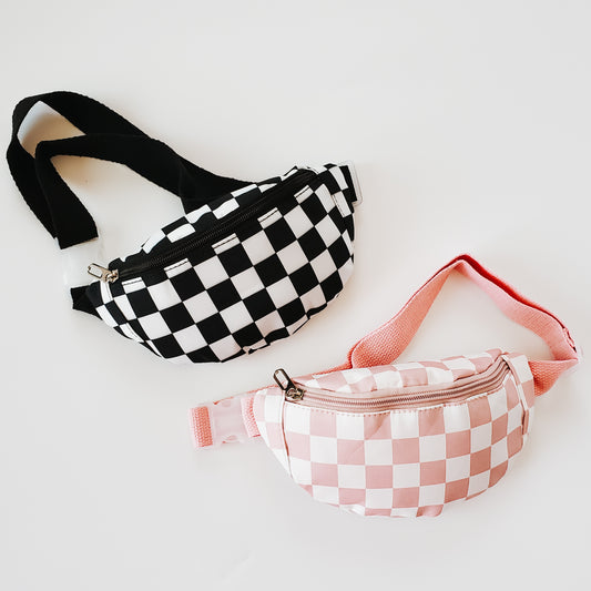 Kids Checkered FannyPack