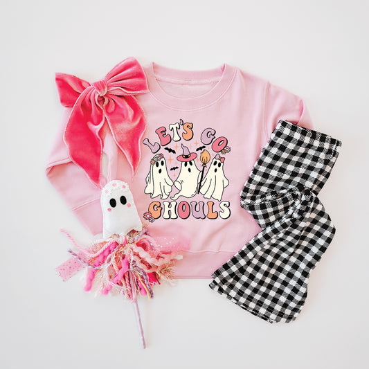 Let's Go Ghouls! Kids & Adult Crewneck Sweater