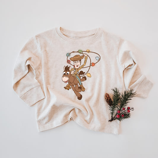 Holiday Toy Friends Kids & Adult Long Sleeve Top