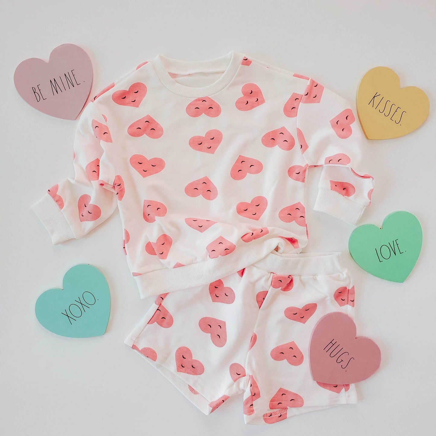Sweetheart Set for Toddlers and Infants featheredbreaths