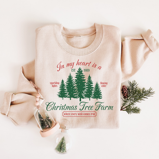 Christmas Tree Farm Crewneck Sweater