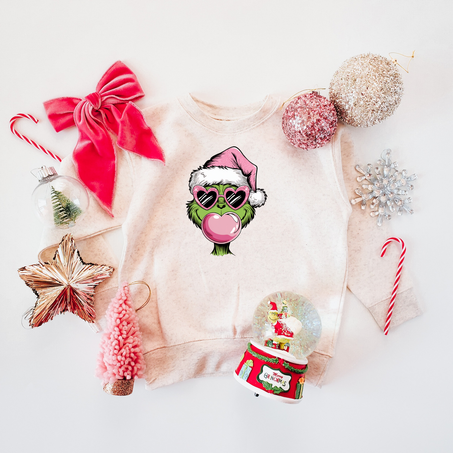 Grinchy Kids Crewneck Sweater