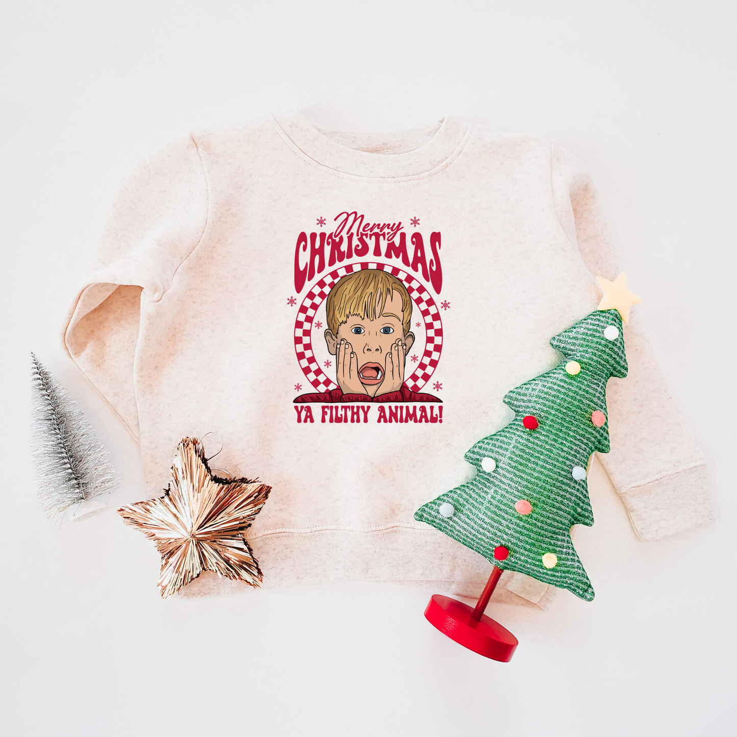 Ya Filthy Animal Kids & Adult Crewneck Sweater