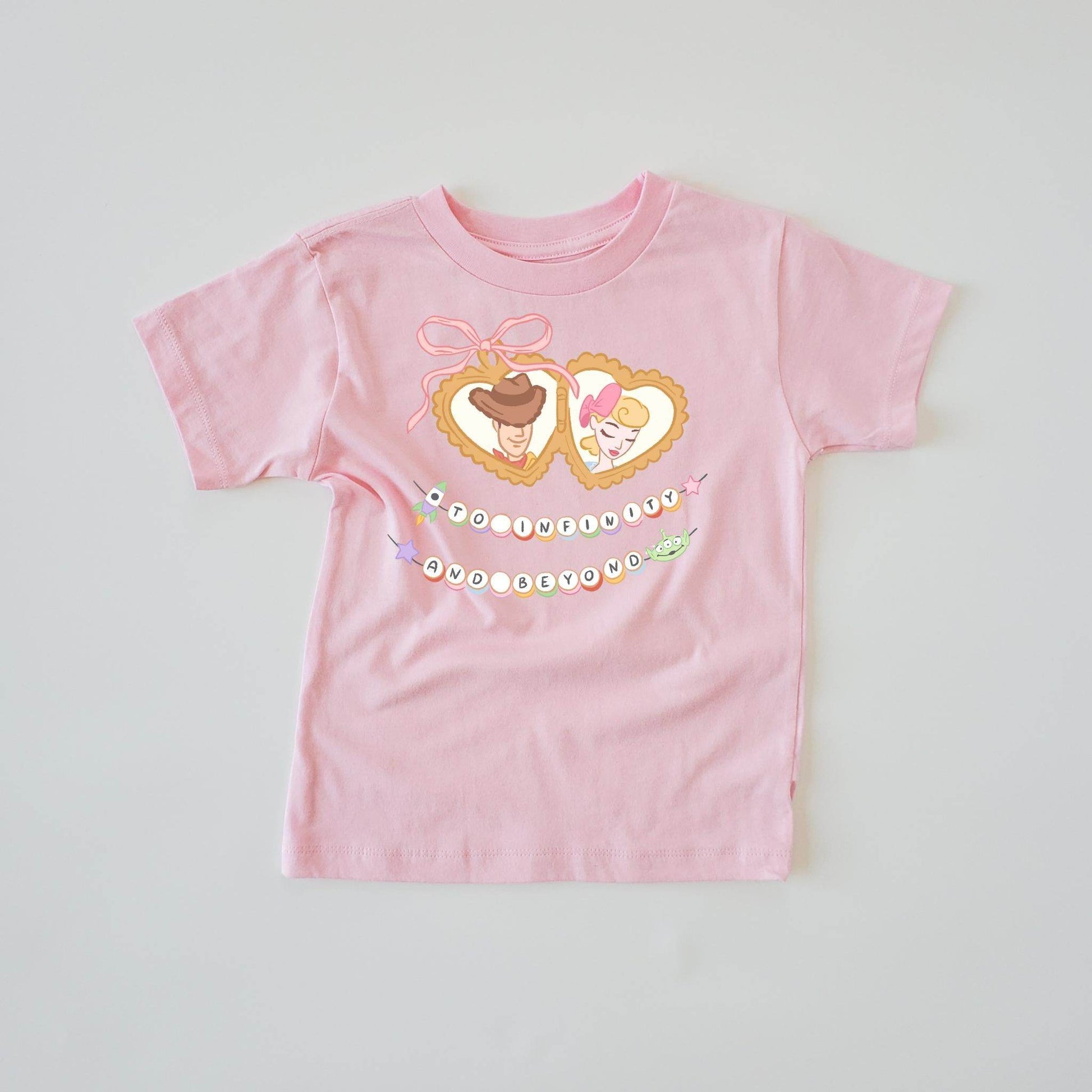 To Infinity Kids T-Shirt featheredbreaths