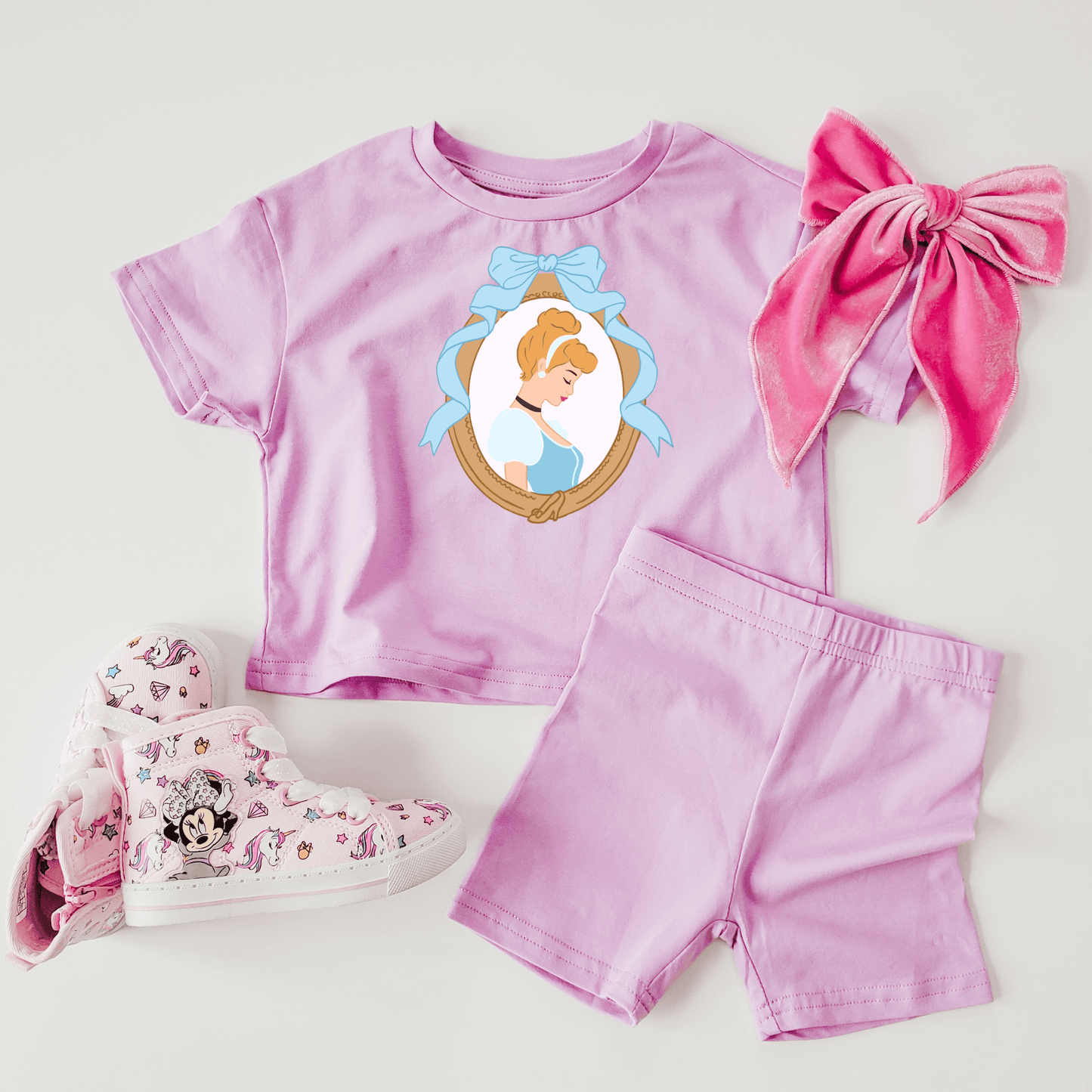 Glass Slipper Biker Set featheredbreaths