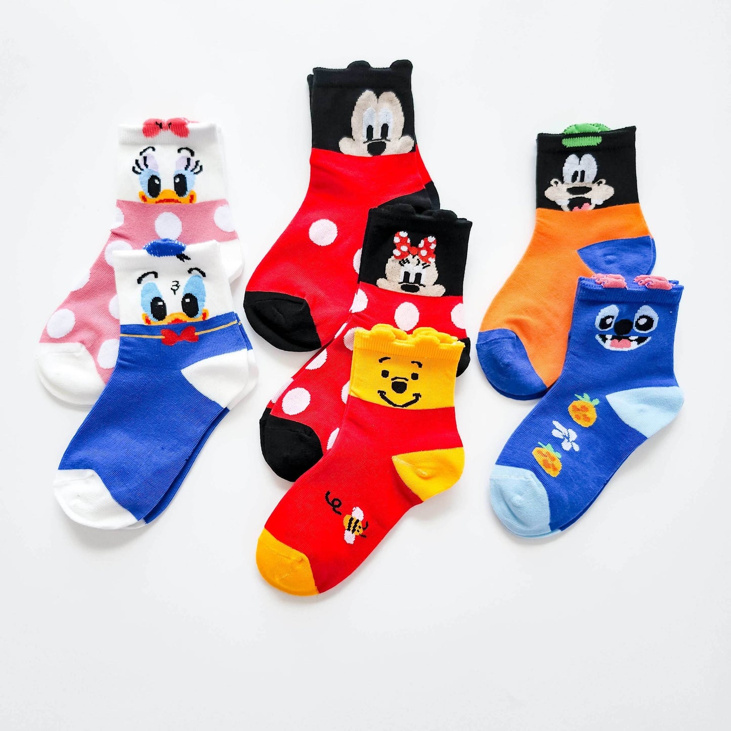 Park Friends Set of 7 Socks