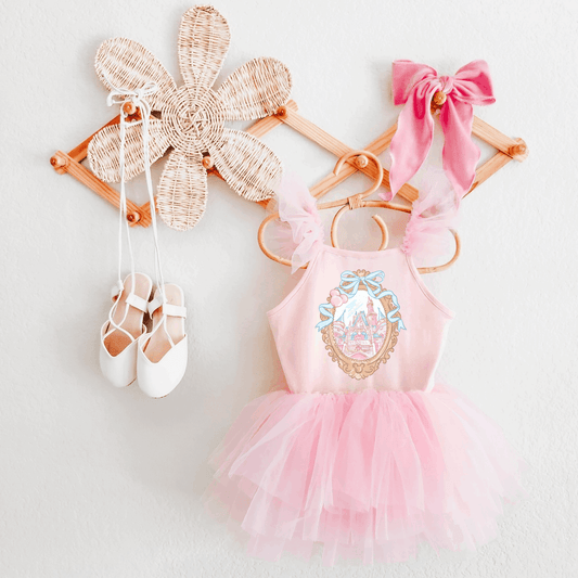 Most Magical Place on Earth Girls Ballerina Dress featheredbreaths
