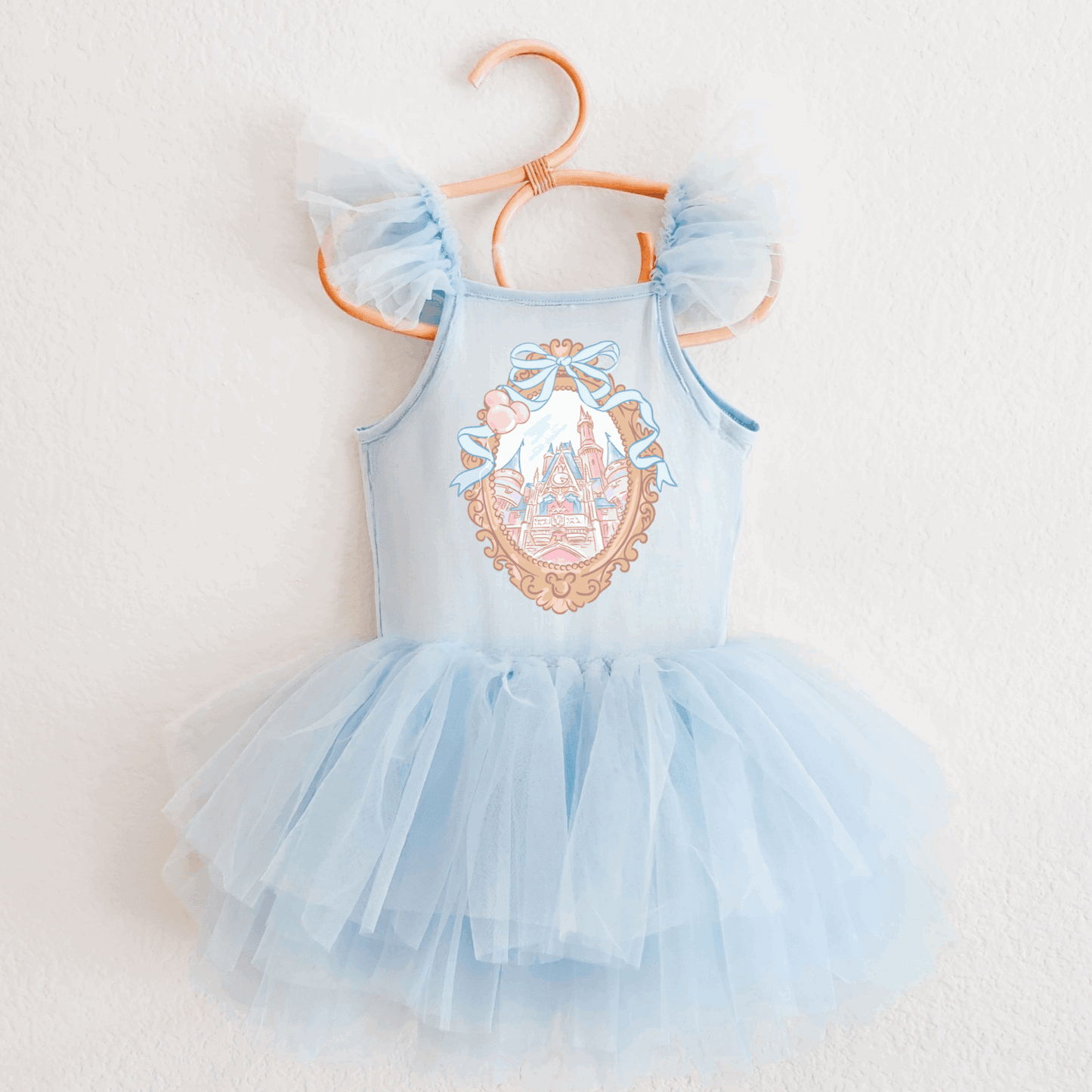 Most Magical Place on Earth Girls Ballerina Dress featheredbreaths