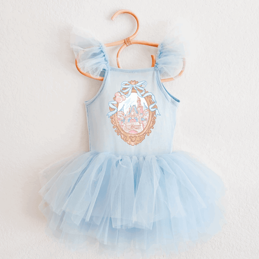 Most Magical Place on Earth Girls Ballerina Dress featheredbreaths