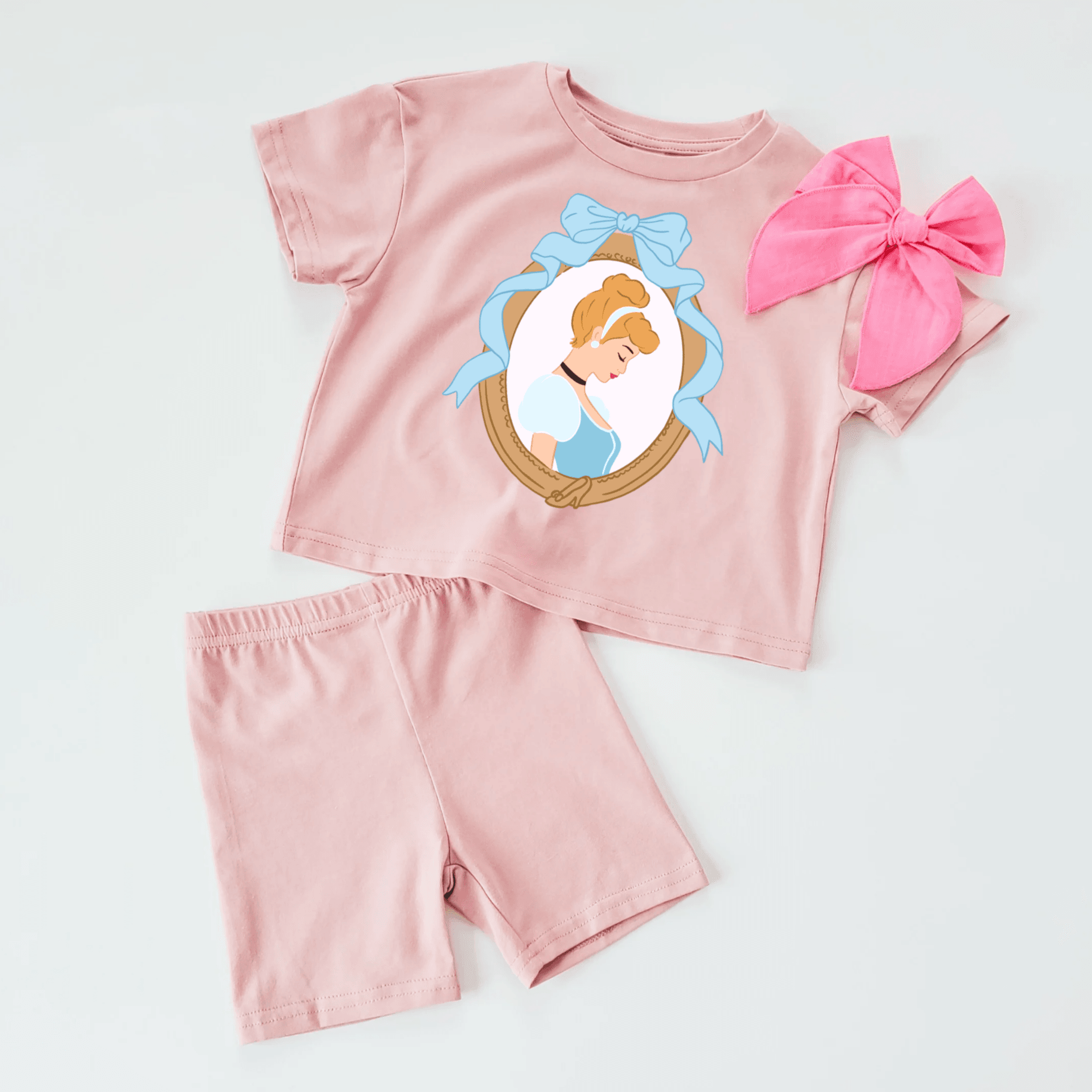 Glass Slipper Biker Set featheredbreaths