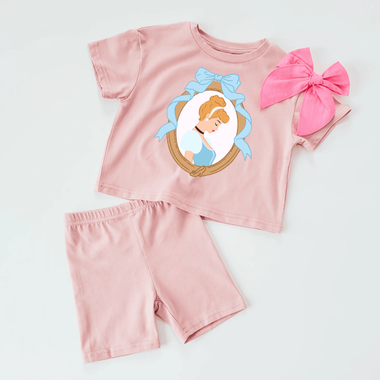 Glass Slipper Biker Set featheredbreaths