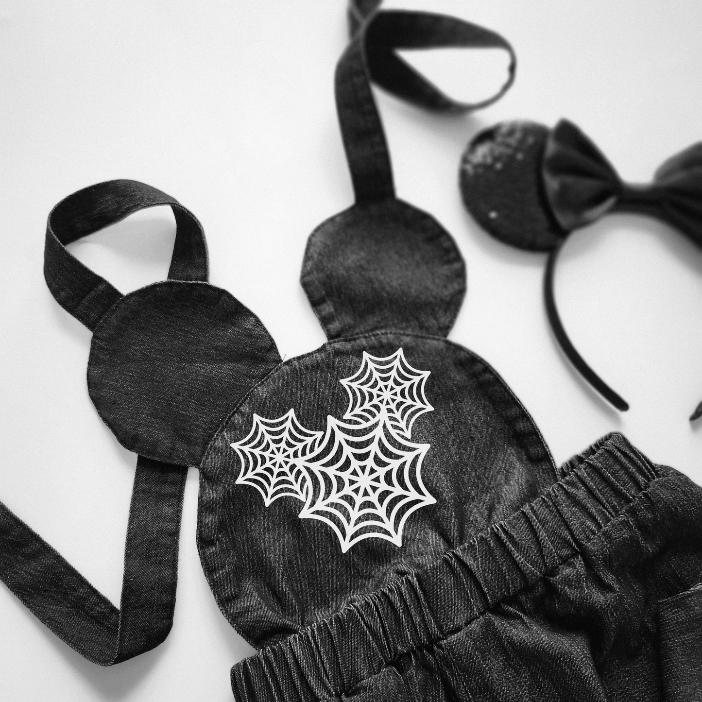 Spiderweb Mouse Kids Overall