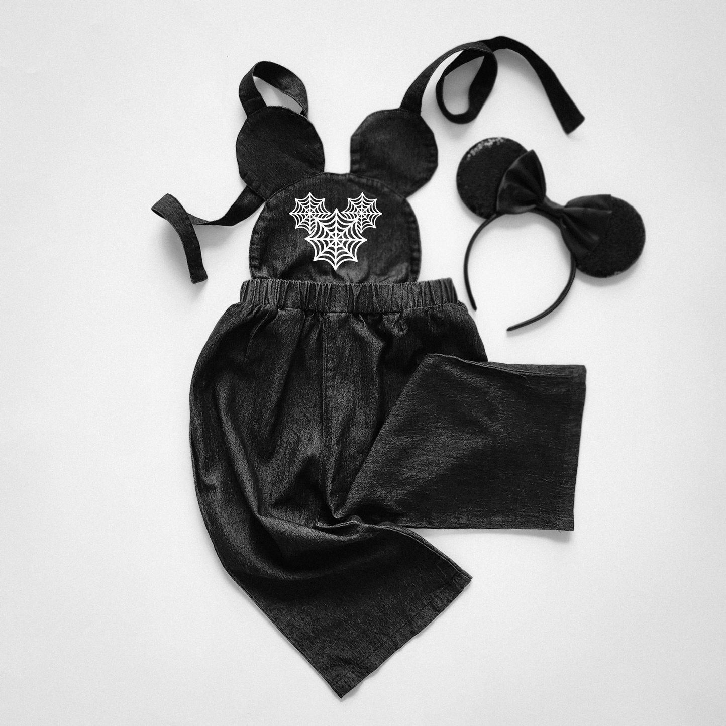 Spiderweb Mouse Kids Overall