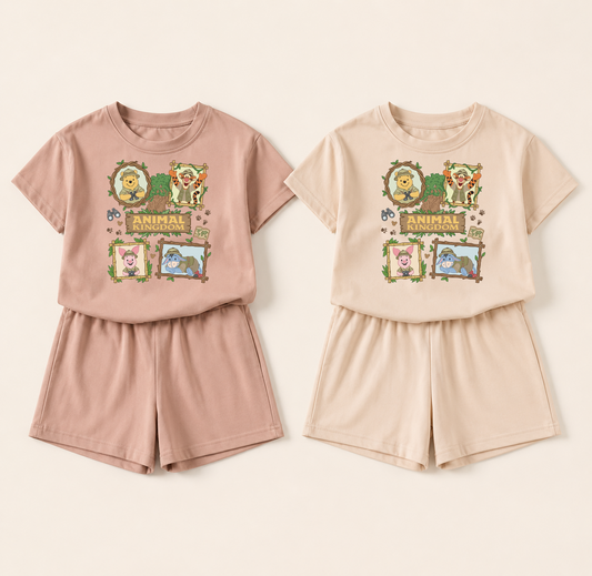PRE-ORDER Honey Animal Kingdom Two Piece Set