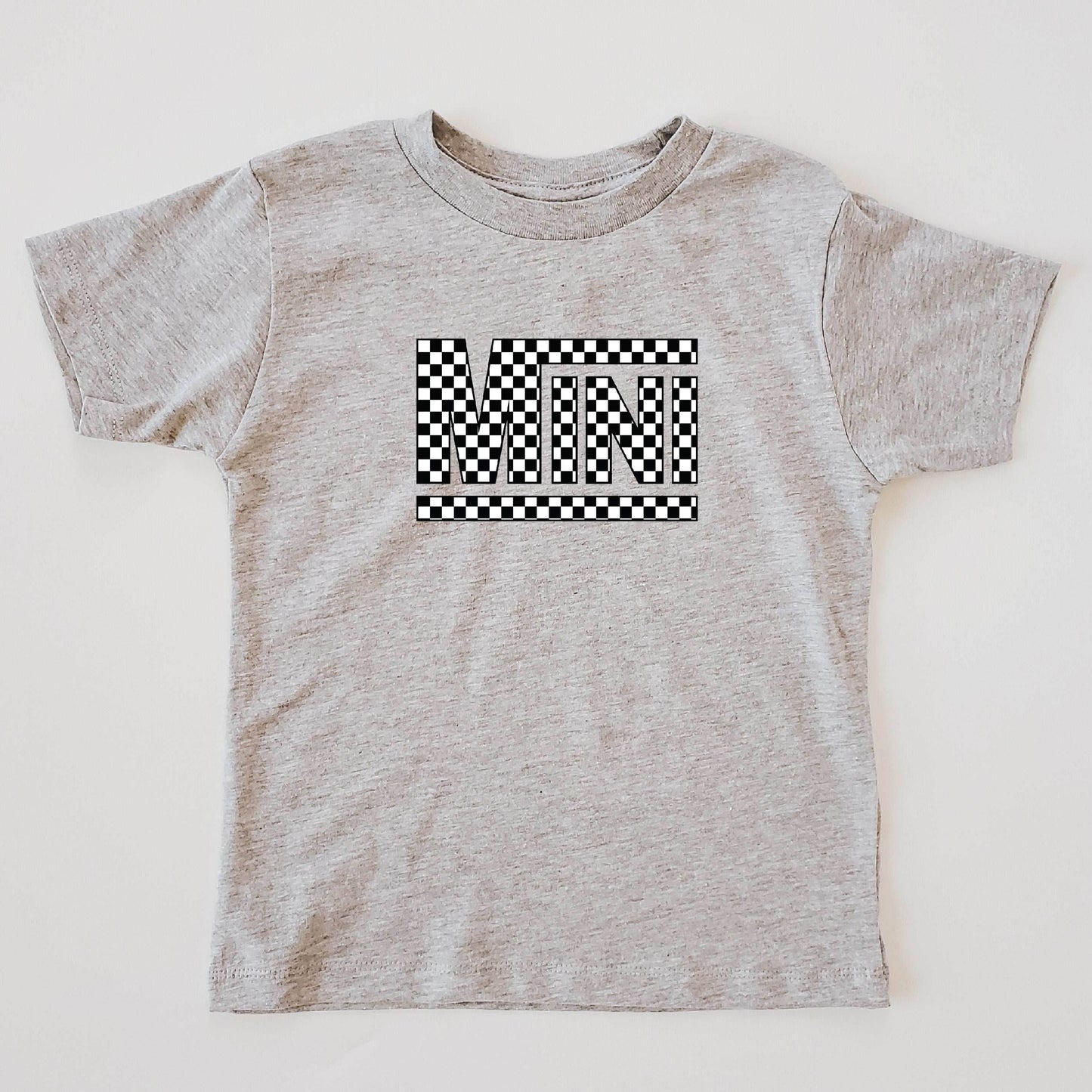 Checkered Mini T-Shirt - Feathered Breaths
