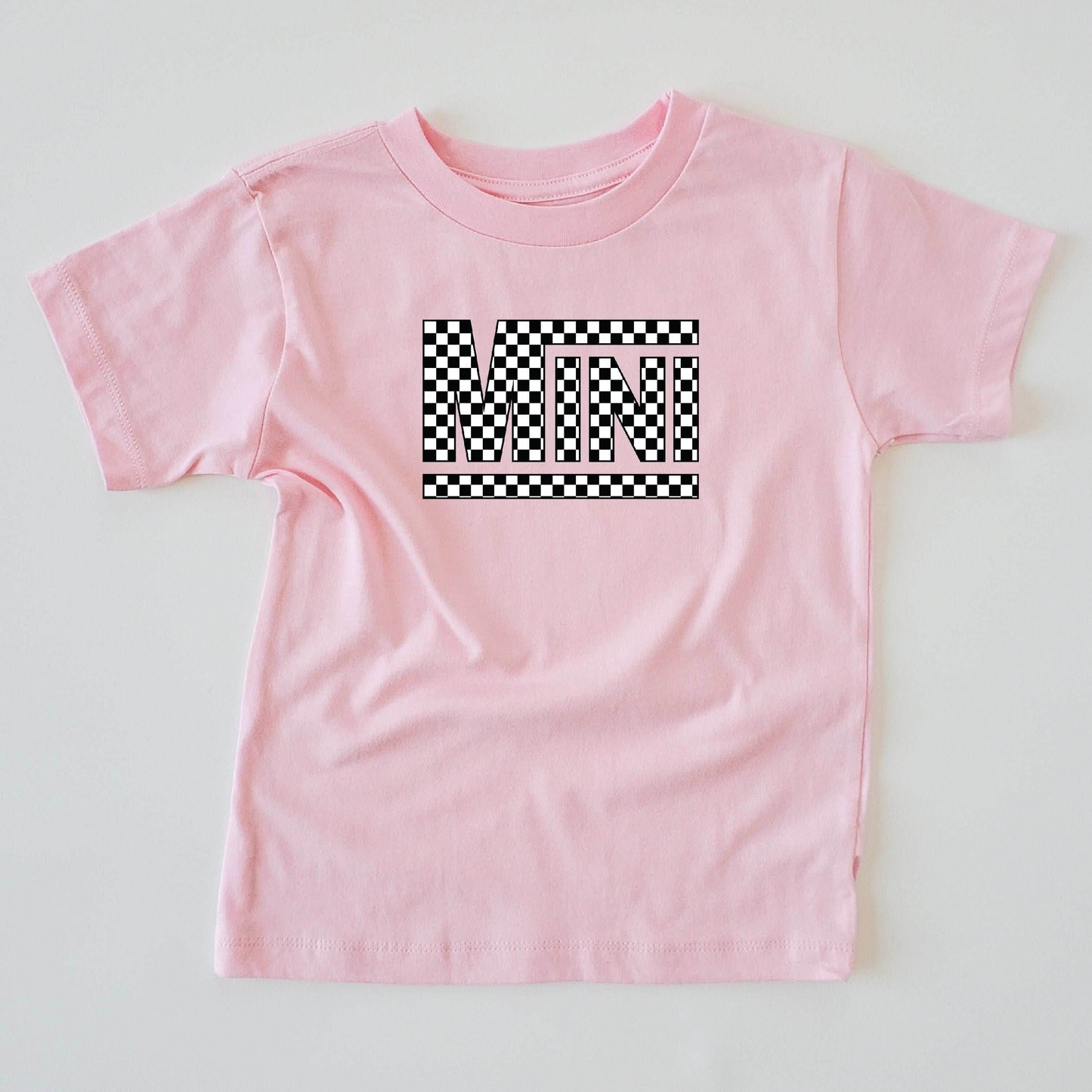 Checkered Mini T-Shirt - Feathered Breaths