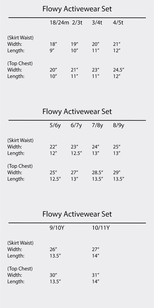 Kids Toys Two-Piece Activewear