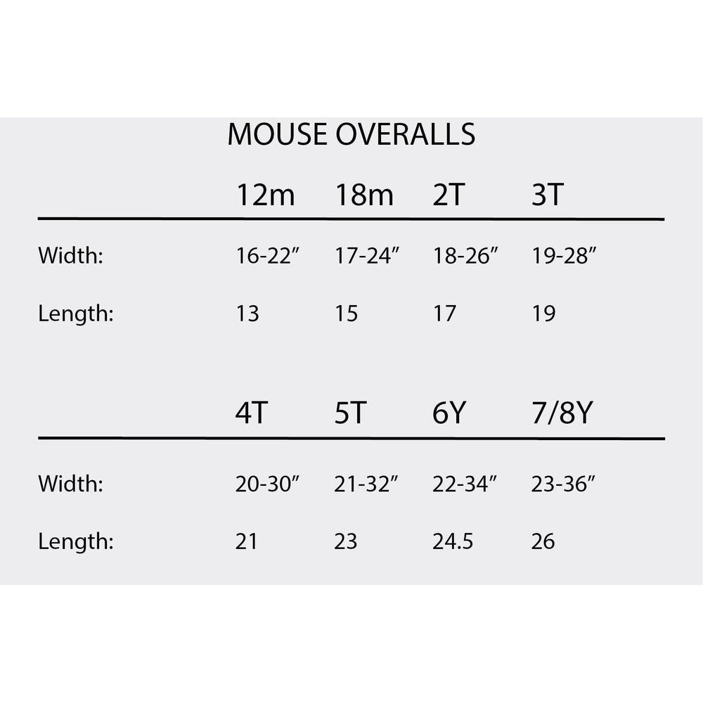 Mouse Inspired Overalls featheredbreaths