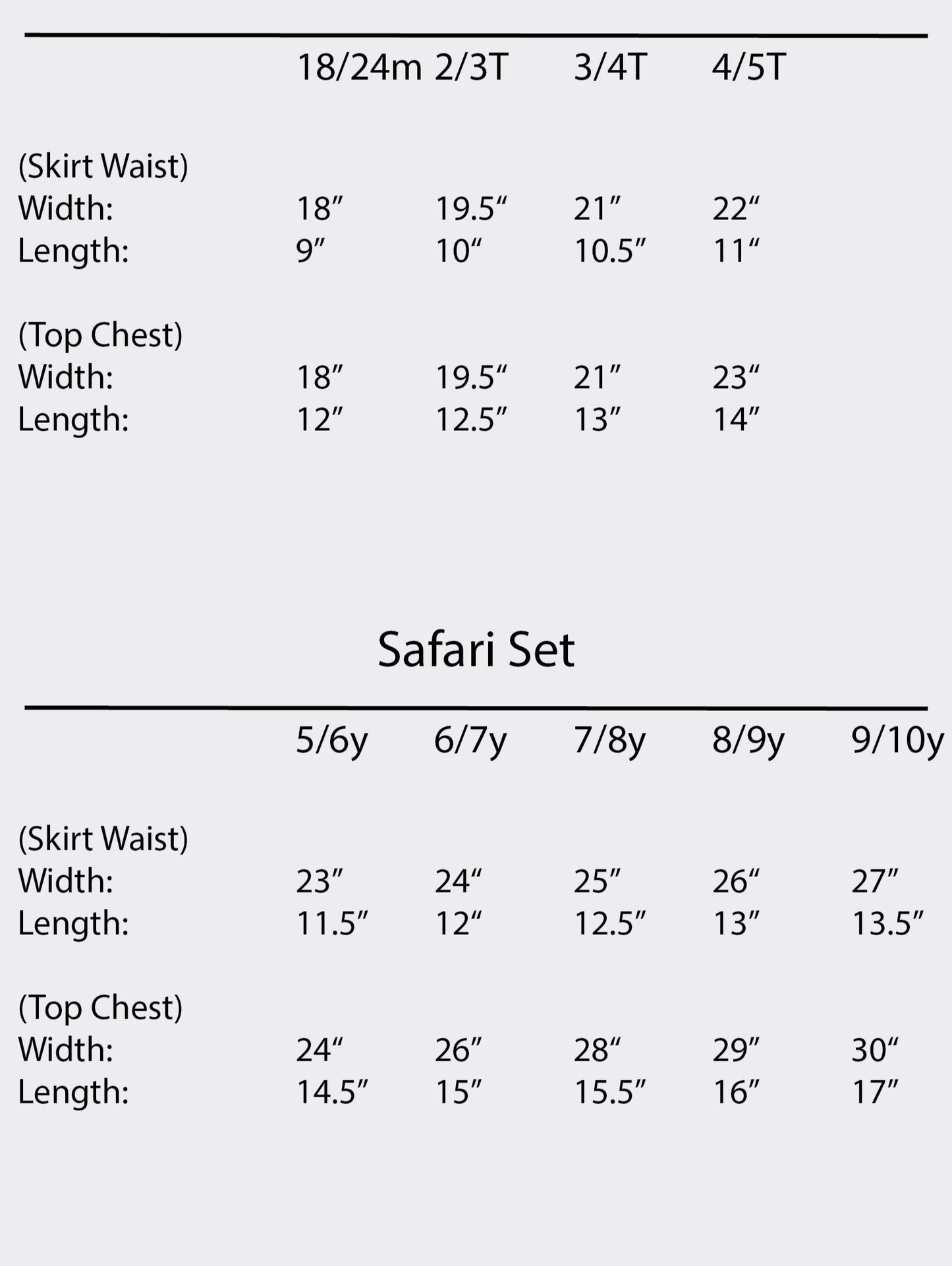 Activewear Kids Safari Two-Piece