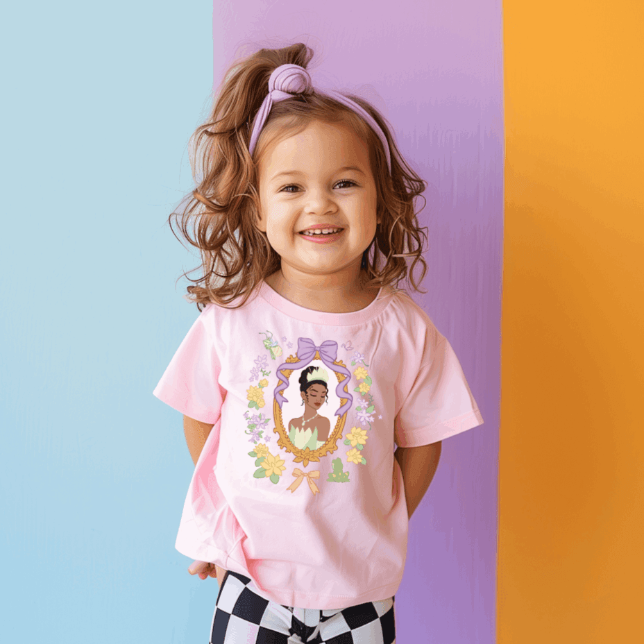Darling Tiana Princess T-Shirt featheredbreaths