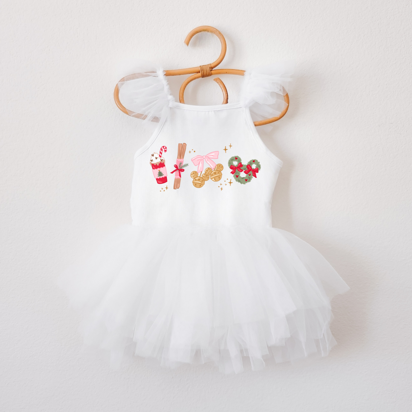 I'm Just a Christmas Girly Kids Ballerina Dress