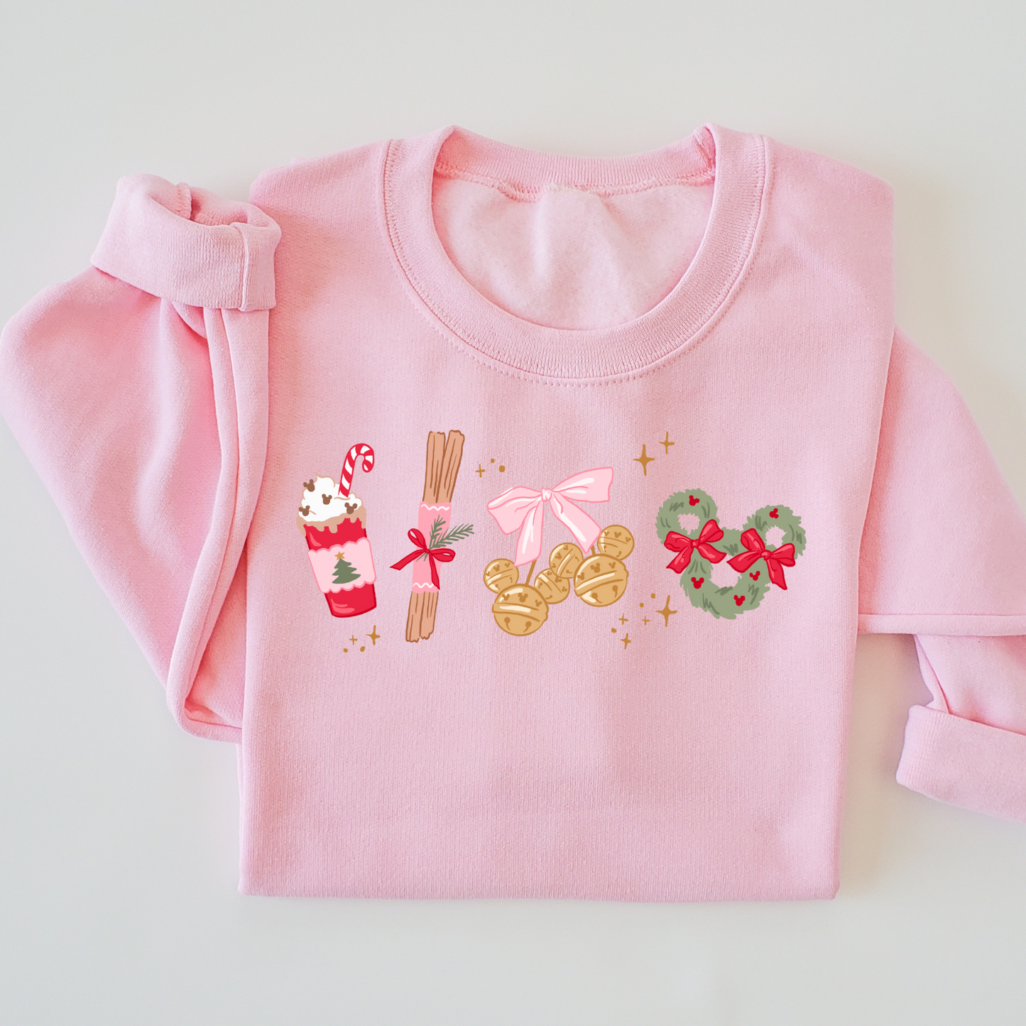 I'm Just a Christmas Girly Kids & Adult Crewneck Sweater
