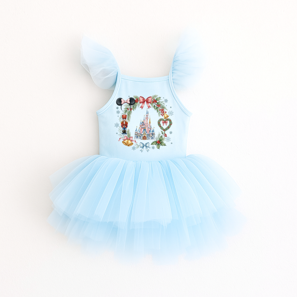 Mouse & Friends Coquette Christmas Kids Ballerina Dress