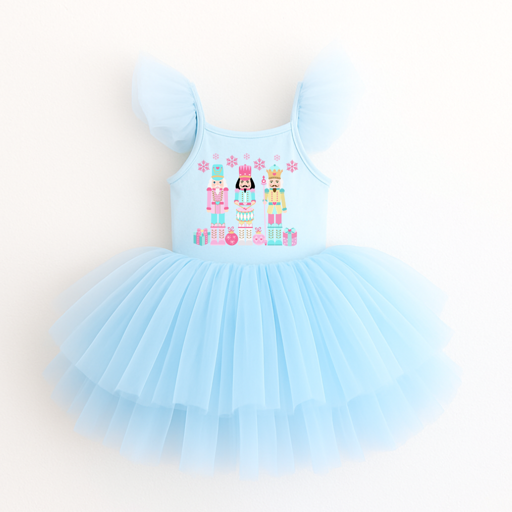 Christmas Nutcrackers Ballerina Dress