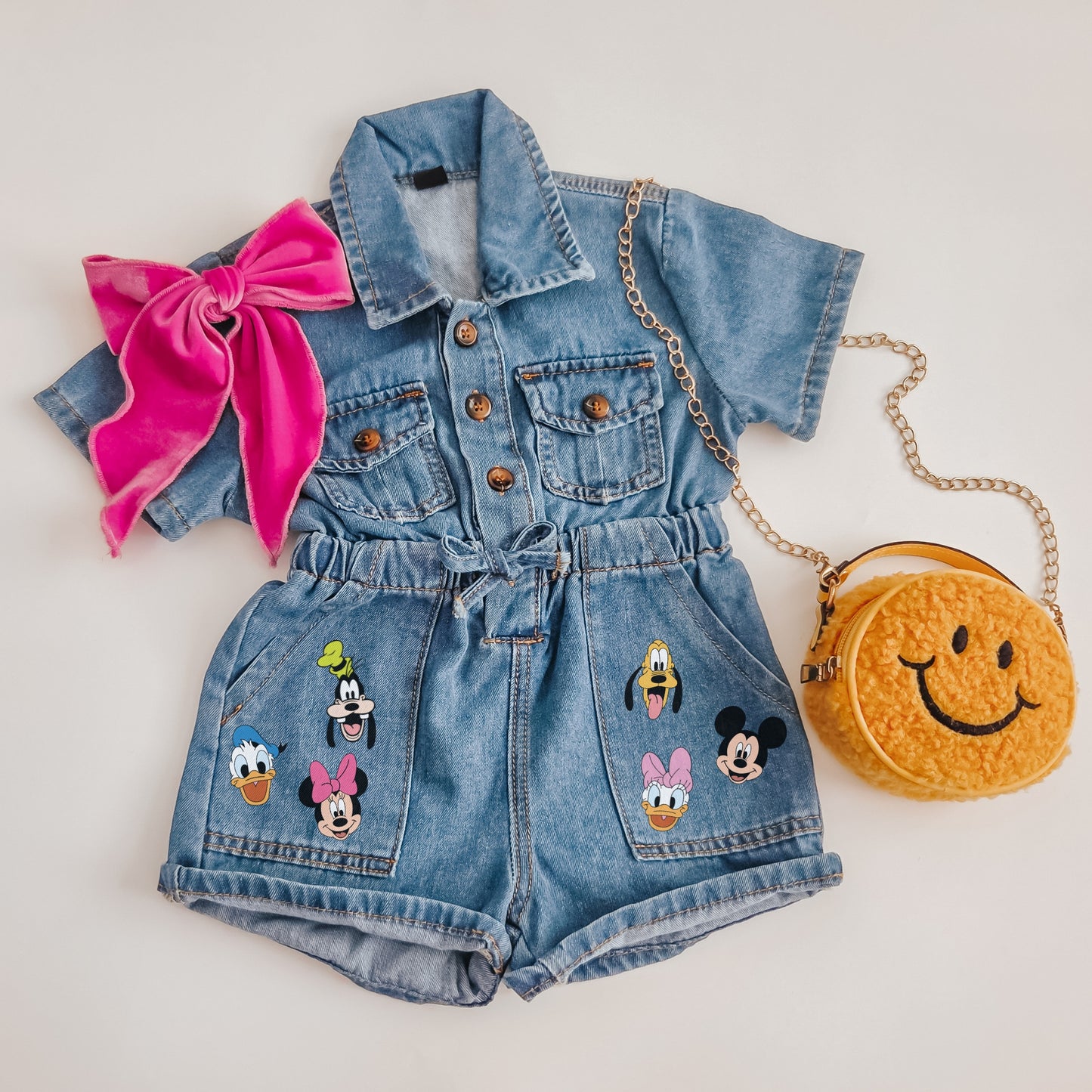 Park Friends Denim Overall