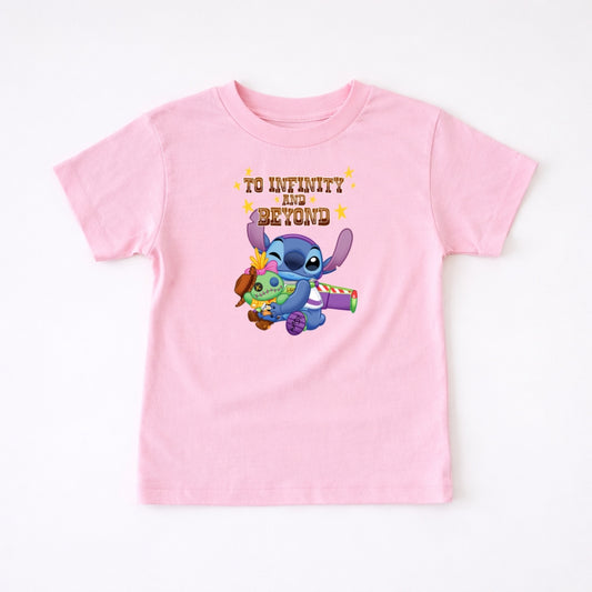 Stitch to Infinity Kids & Adult T-Shirt