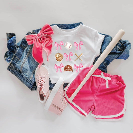 Hey! Batter Batter Girl's Baseball T-Shirt featheredbreaths