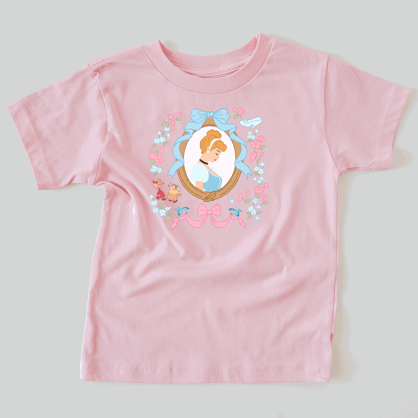 Glass Slipper Princess T-Shirt featheredbreaths