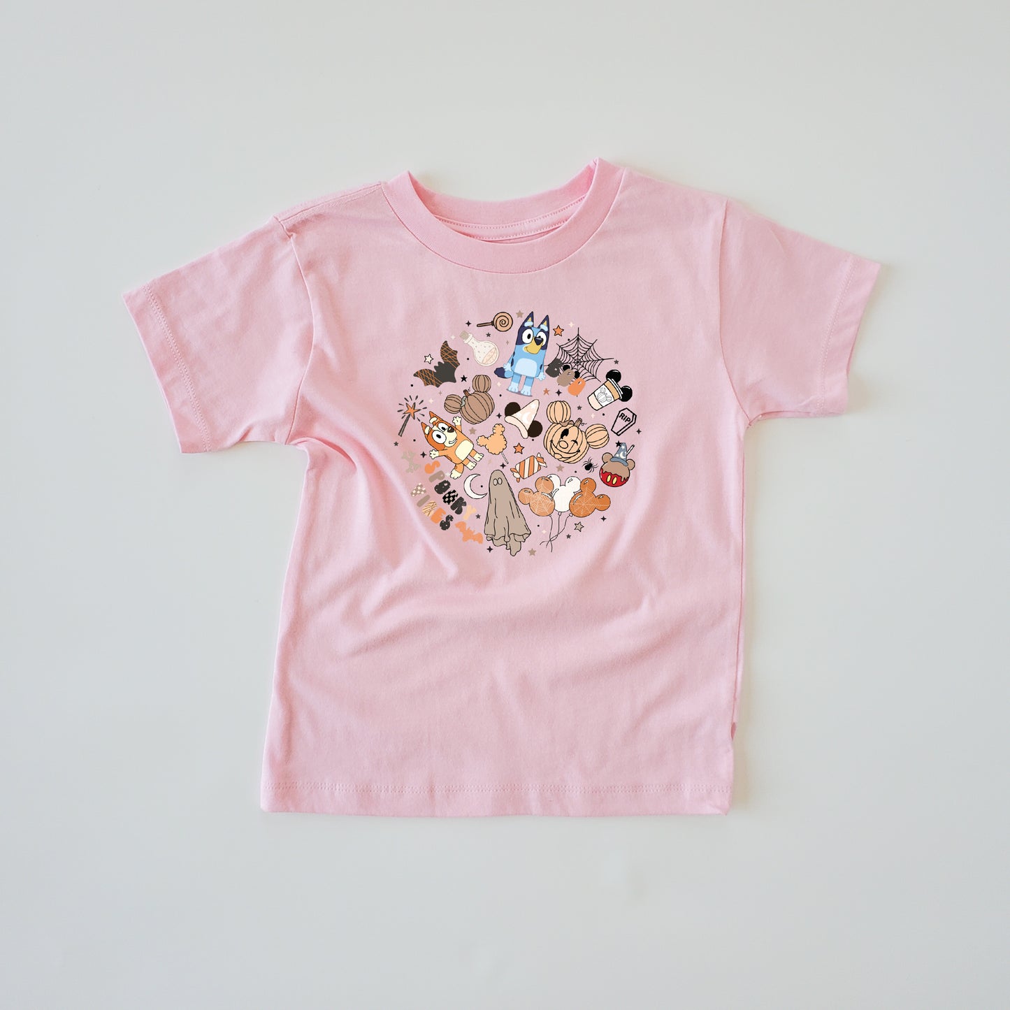 Spooky Pup Vibes Kids and Adult T-Shirt