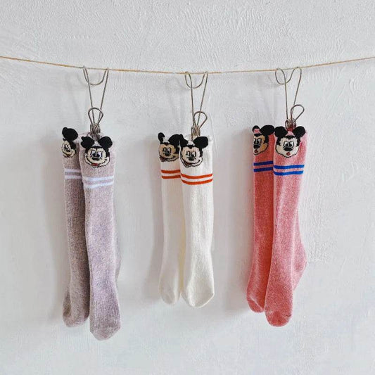 Mouse Knee High Socks featheredbreaths