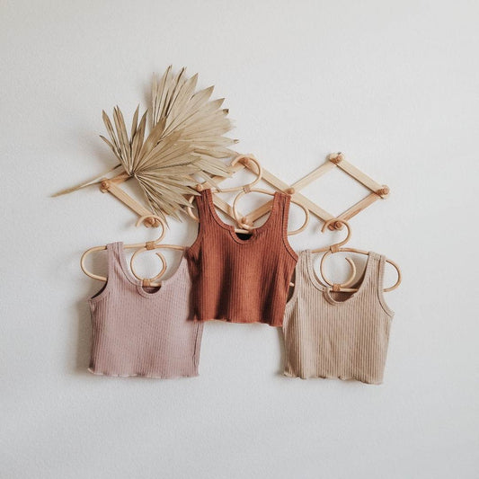 Girls Basic Tank Top - Essential Summer Wear featheredbreaths