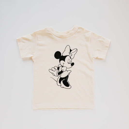 Minnie Mouse Graphic Tee for Kids and Adults featheredbreaths