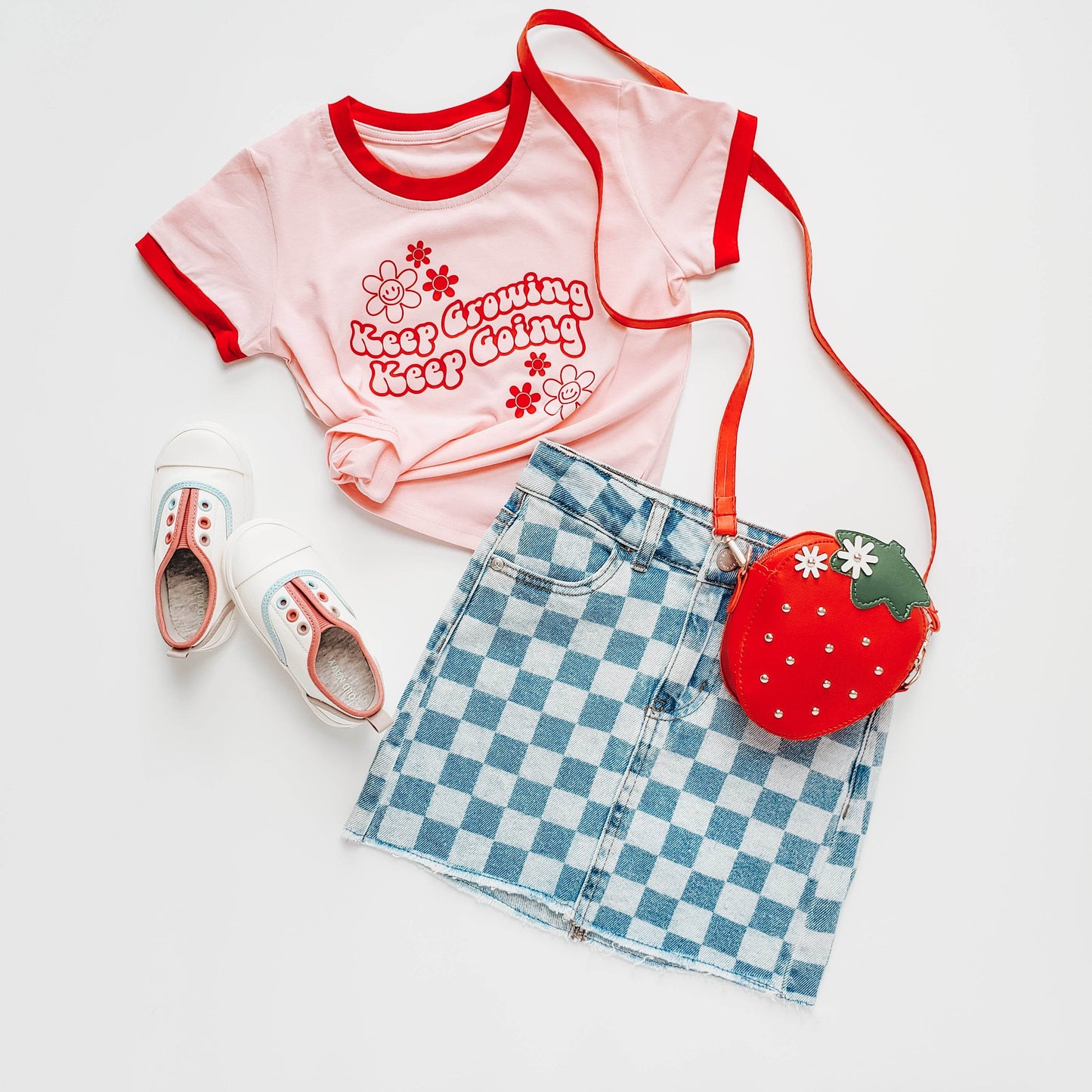Retro Keep Growing T-Shirt for Vintage Style Enthusiasts featheredbreaths