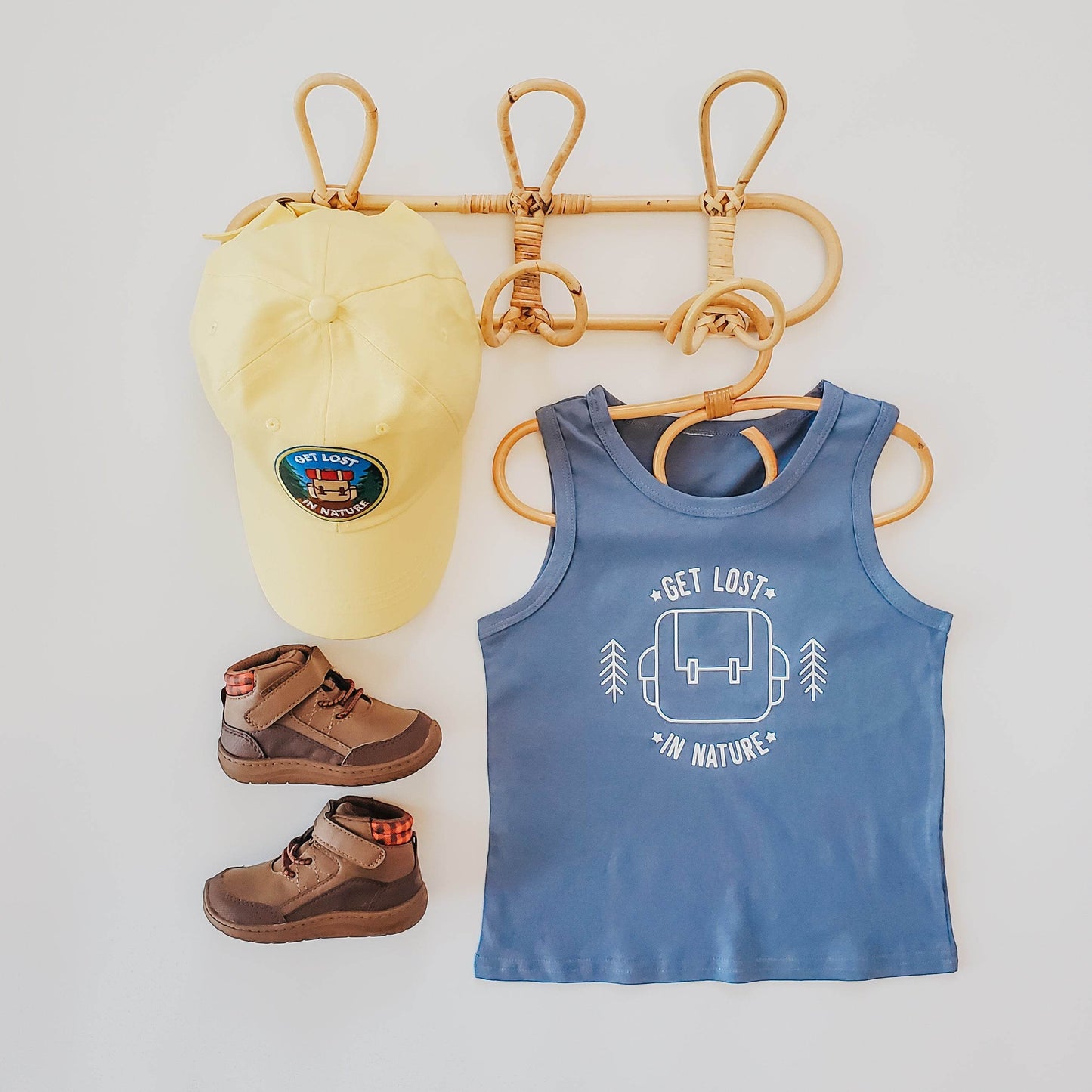 Get Lost in Nature Stylish Tank Top for Outdoor Adventures featheredbreaths