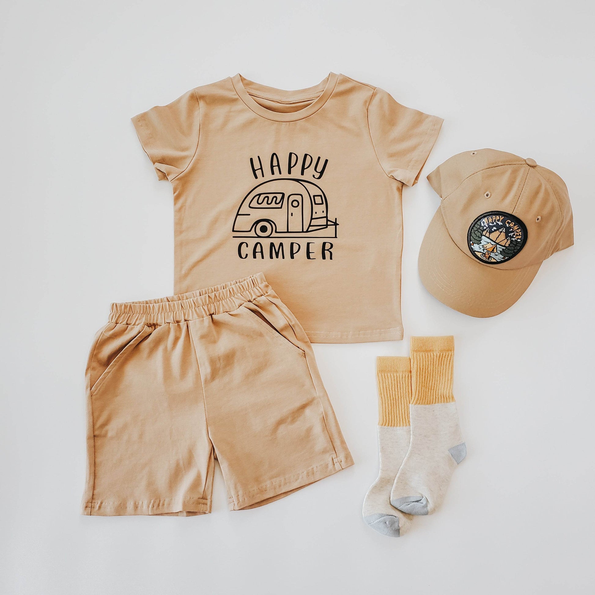 Happy Camper Two Piece Set for Stylish Outdoor Adventures featheredbreaths