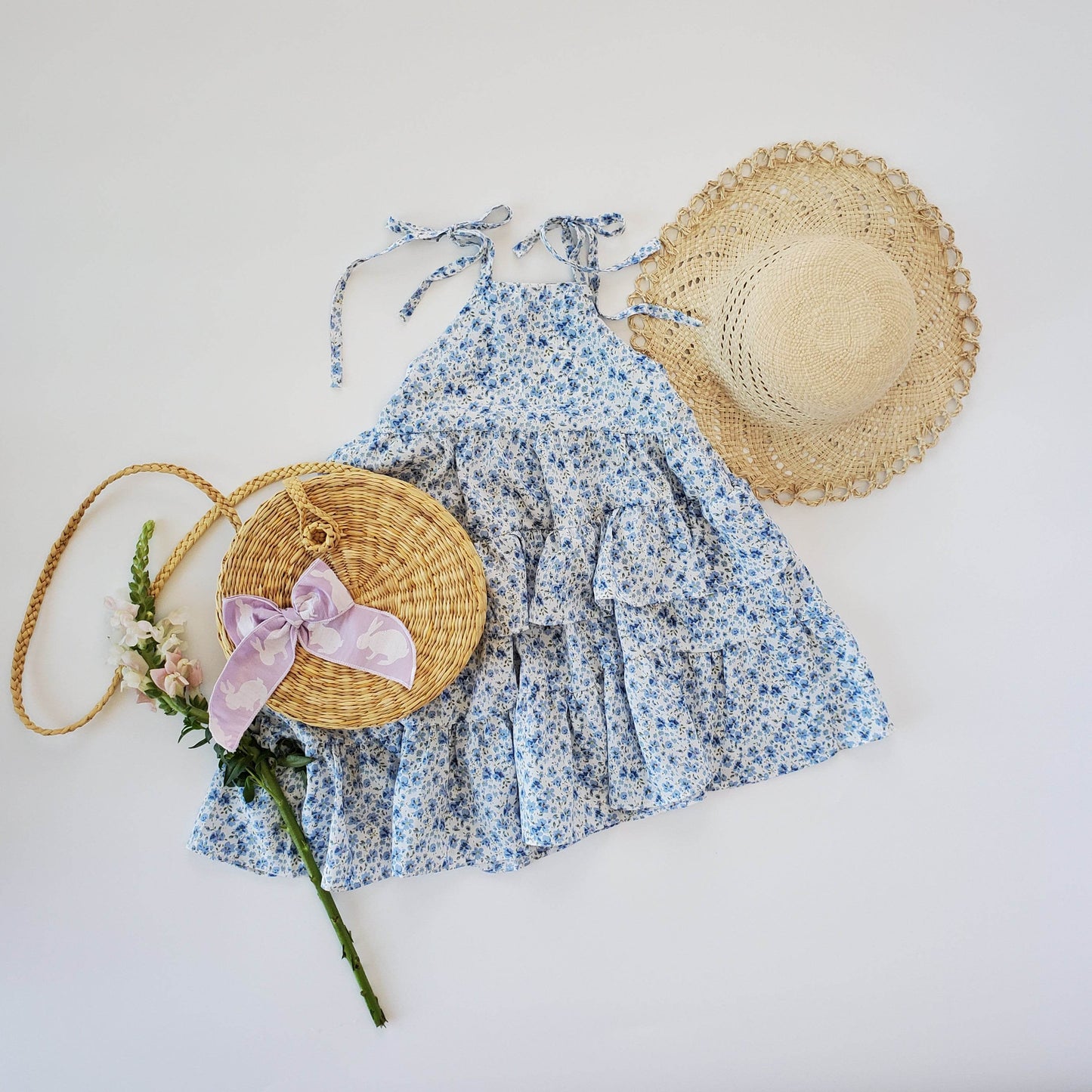 Floral Asymmetrical Dress for Effortless Style and Elegance featheredbreaths