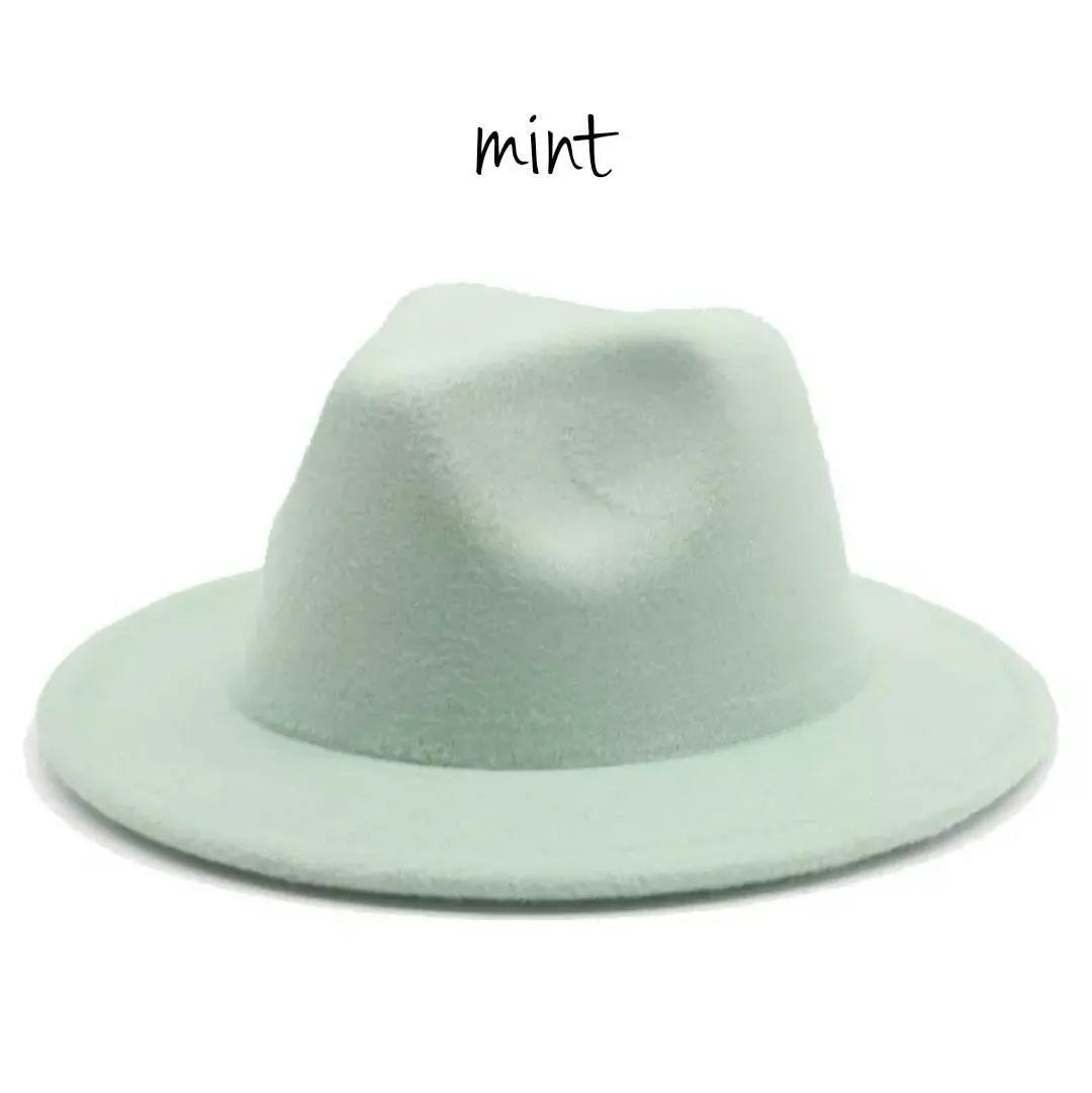 All New Small Classic Brim Hat Feathered Breaths