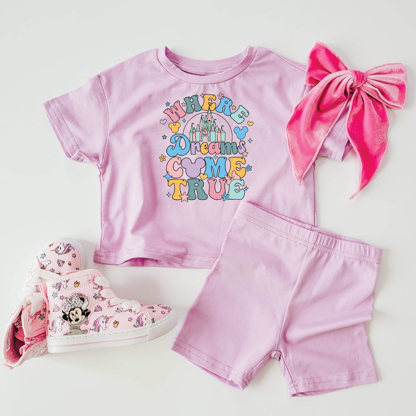 Where Dreams Come True Kids Two-Piece Outfit featheredbreaths