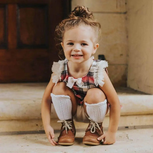 Lacie Knee High Socks - Stylish and Comfortable Collection featheredbreaths