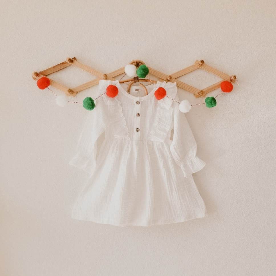 Wonderland Gauze Dress - Lightweight Boho Flair for Effortless Style featheredbreaths
