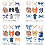 FULL MLB COLLECTION KIDS & ADULT TEE-multiple colors