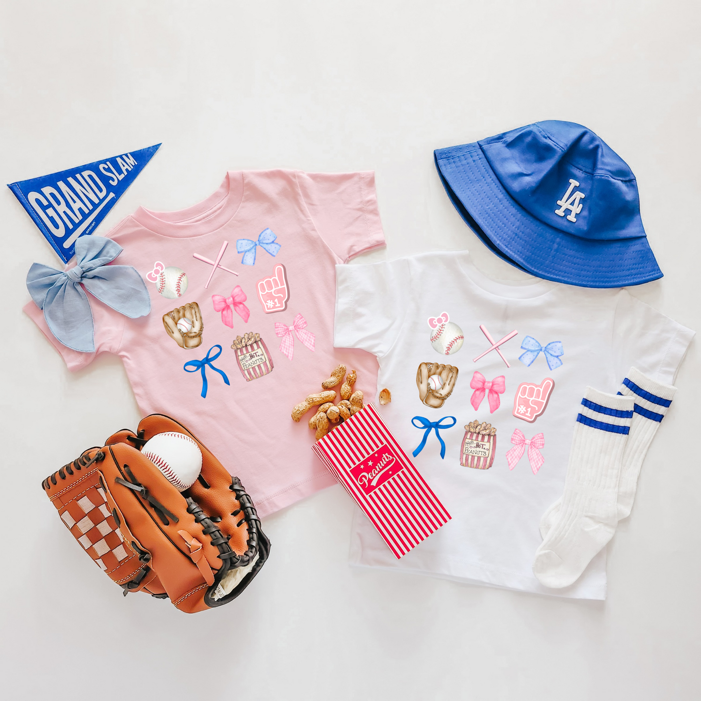 HK Inspired Baseball Coquette T-Shirt