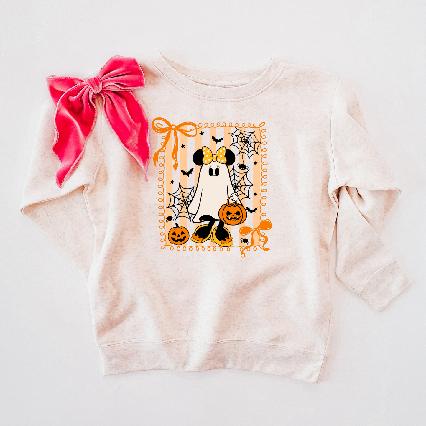 Mouse Ghostie Kids & Adult Crewneck Sweater